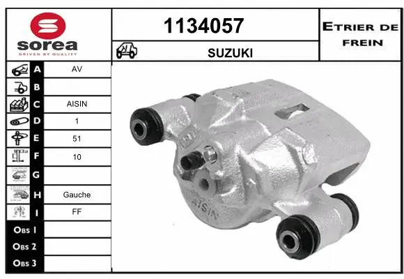 Brake Caliper (1134057)