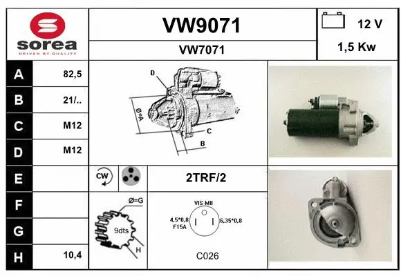 Starter (VW9071)