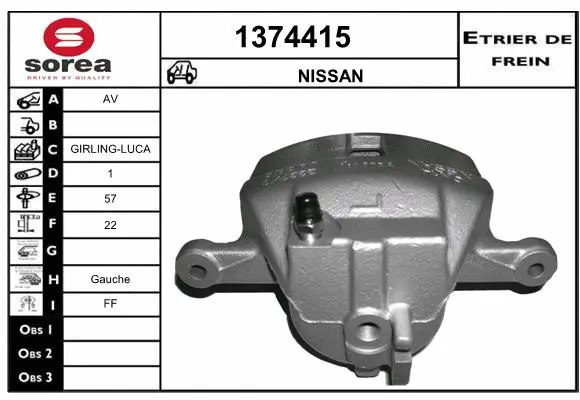 Brake Caliper (1374415)