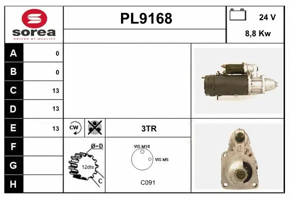 Starter (PL9168)