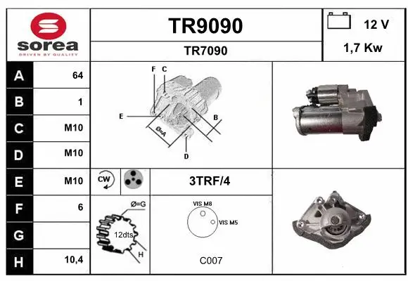Starter (TR9090)