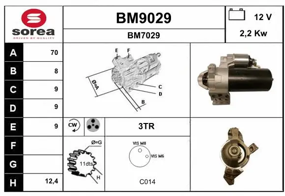 Starter (BM9029)