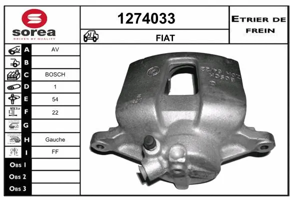 Brake Caliper (1274033)