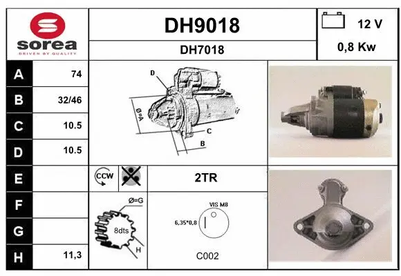 Starter (DH9018)