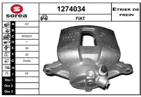 Brake Caliper (1274034)