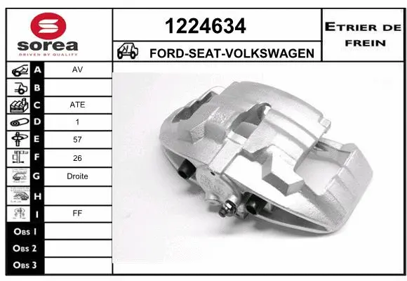 Brake Caliper (1224634)