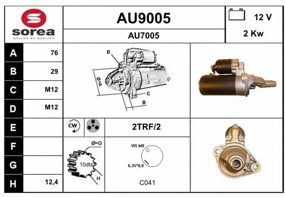 Starter (AU9005)