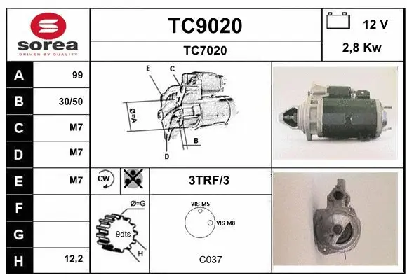 Starter (TC9020)