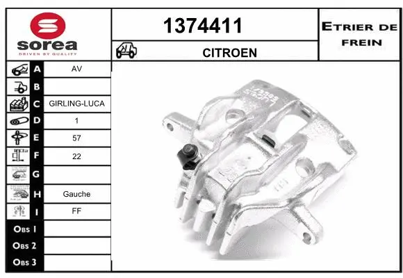 Brake Caliper (1374411)