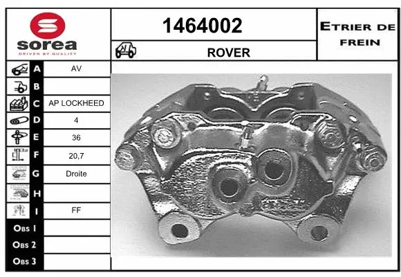 Brake Caliper (1464002)