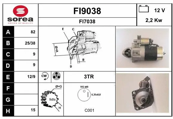 Starter (FI9038)