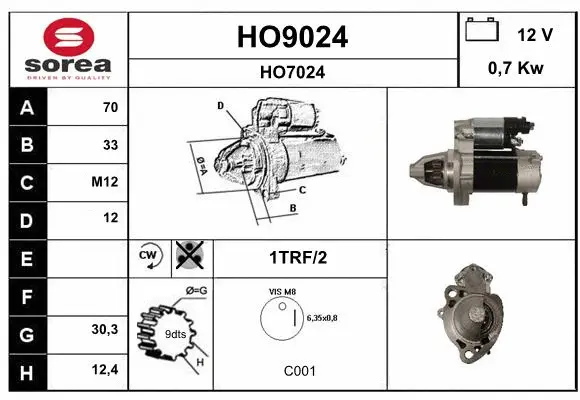 Starter (HO9024)