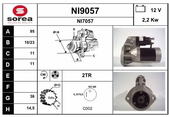 Starter (NI9057)