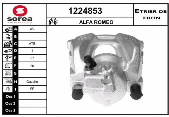 Brake Caliper (1224853)