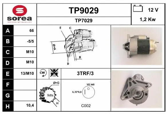 Starter (TP9029)