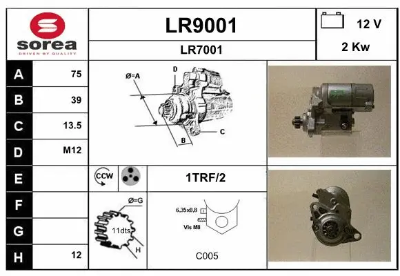 Starter (LR9001)