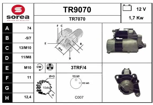 Starter (TR9070)