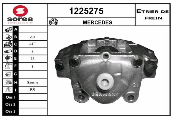 Brake Caliper (1225275)