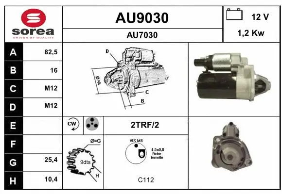 Starter (AU9030)