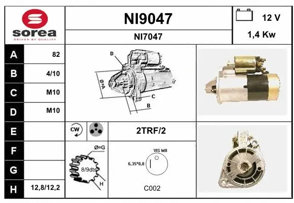 Starter (NI9047)