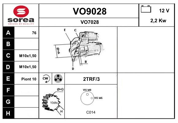 Starter (VO9028)