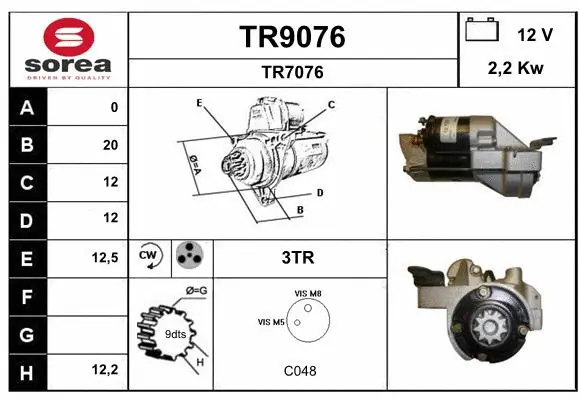 Starter (TR9076)