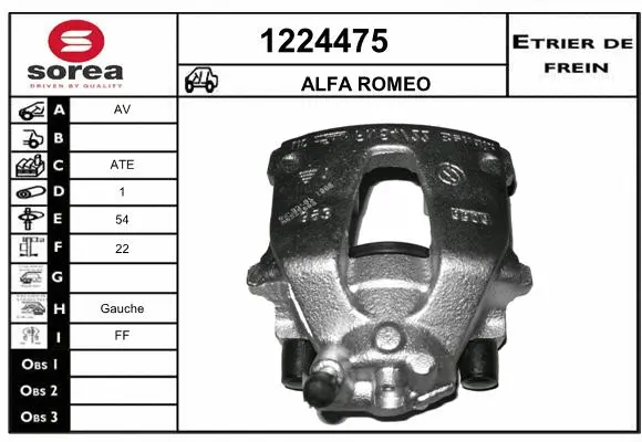 Brake Caliper (1224475)