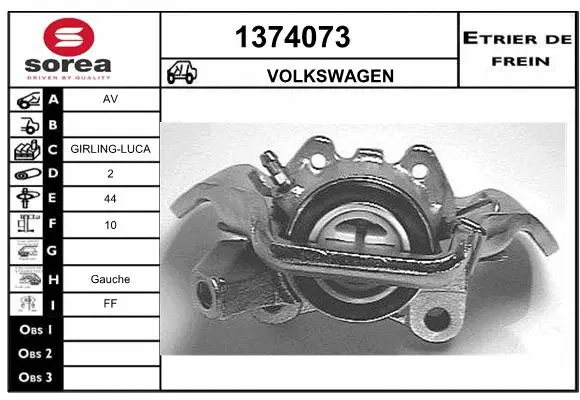 Brake Caliper (1374073)
