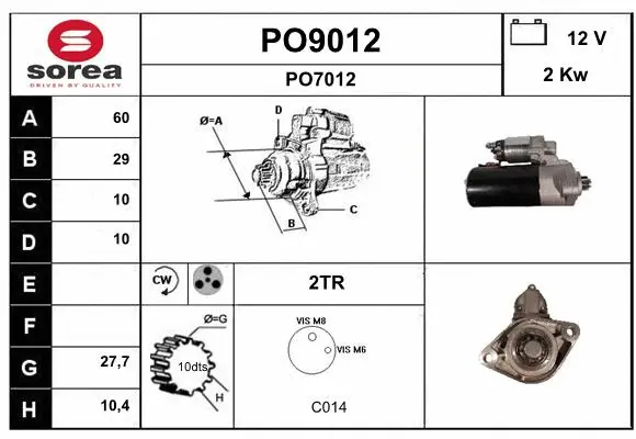 Starter (PO9012)