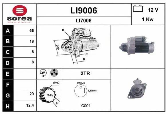 Starter (LI9006)