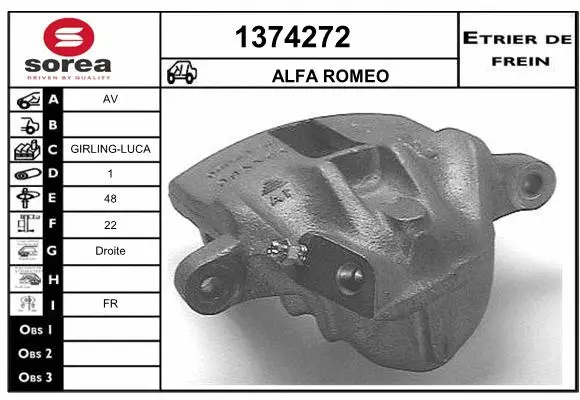 Brake Caliper (1374272)