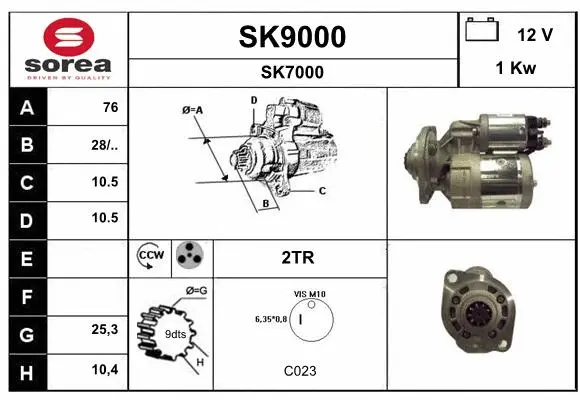 Starter (SK9000)