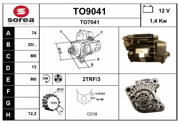 Starter (TO9041)