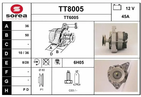 Alternator (TT8005)