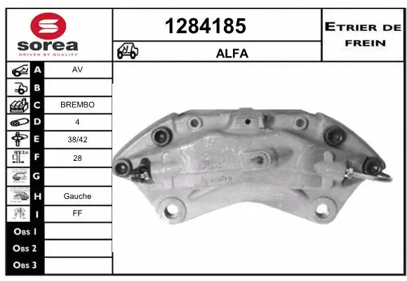 Brake Caliper (1284185)