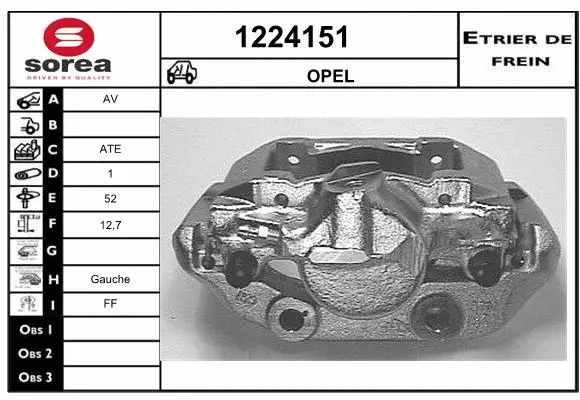 Brake Caliper (1224151)