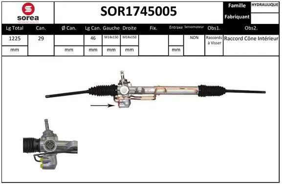 Steering Gear (SOR1745005)