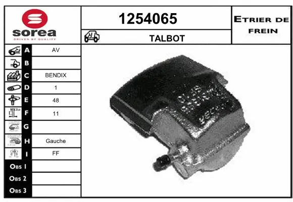 Brake Caliper (1254065)