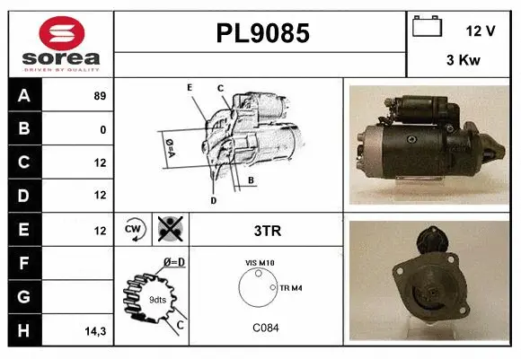 Starter (PL9085)
