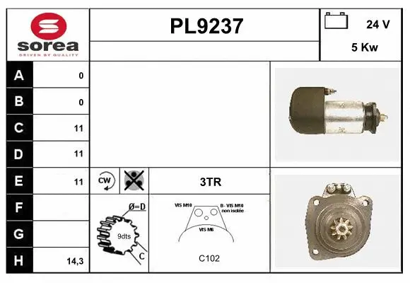 Starter (PL9237)