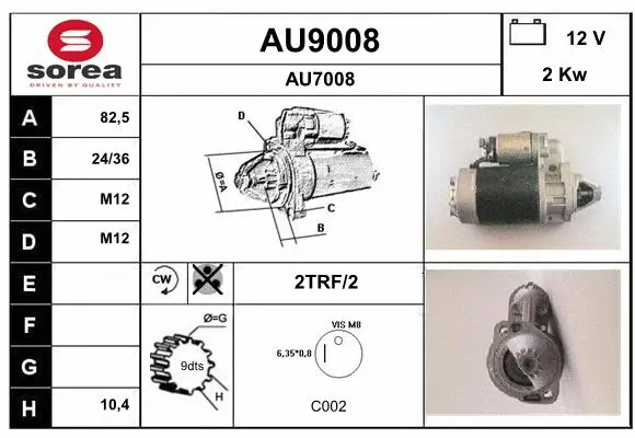 Starter (AU9008)