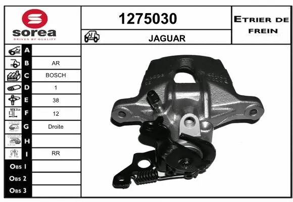 Brake Caliper (1275030)