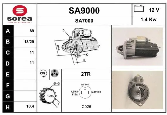 Starter (SA9000)