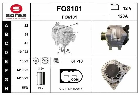 Alternator (FO8101)