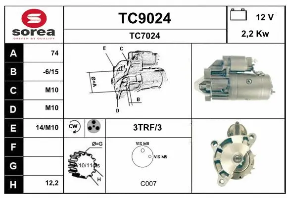 Starter (TC9024)