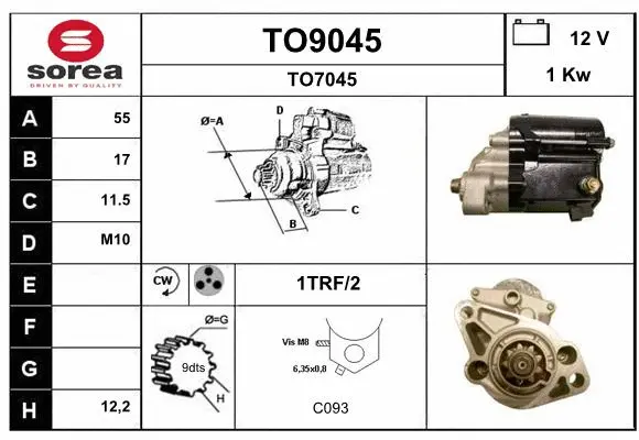 Starter (TO9045)