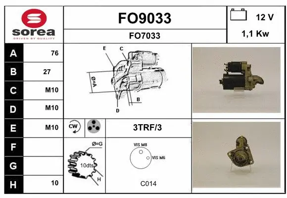Starter (FO9033)