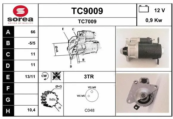 Starter (TC9009)
