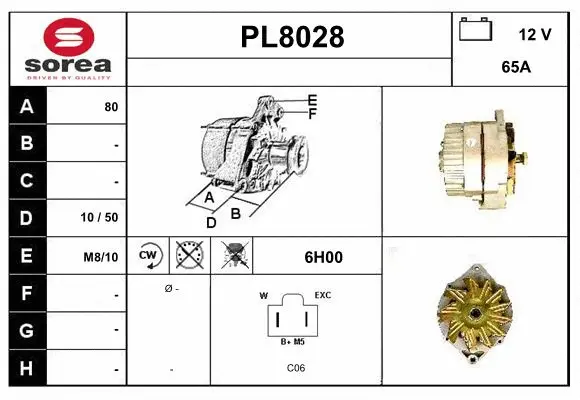Alternator (PL8028)