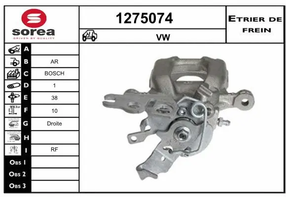 Brake Caliper (1275074)